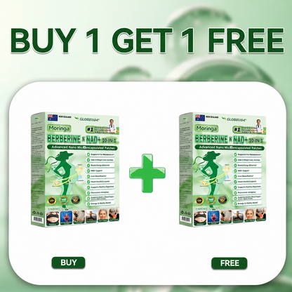 Official Store | 🌵 GLORENDA Moringa Berberine NAD Plus Ten in One Advanced Nano Microneedle Patch Just Once a Day Visible Changes in Seven Days ✅ For Obesity Loose Skin Diabetes Sleep Apnea Joint Issues and More 🎁